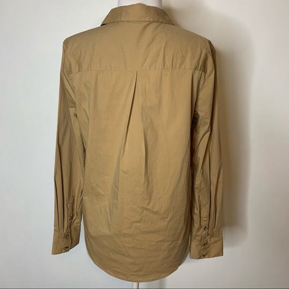 Universal standard Elbe Shirt Camel poplin - Picture 10 of 10